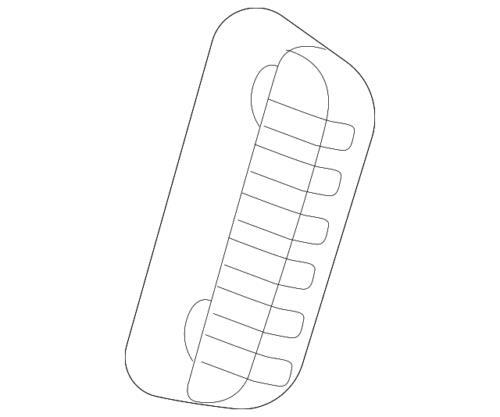 Tope de portón trasero para Hyundai GV70, Palisade, Tucson 2020-2023 (N/P 81739-A9100)