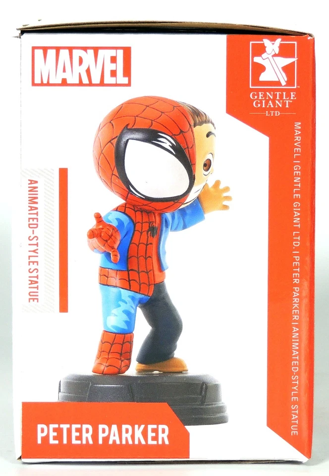 Peter Parker Animated-Style Statue Spider-Man Limited #1,102 of 3,000 (2023) - Image 2 of 4