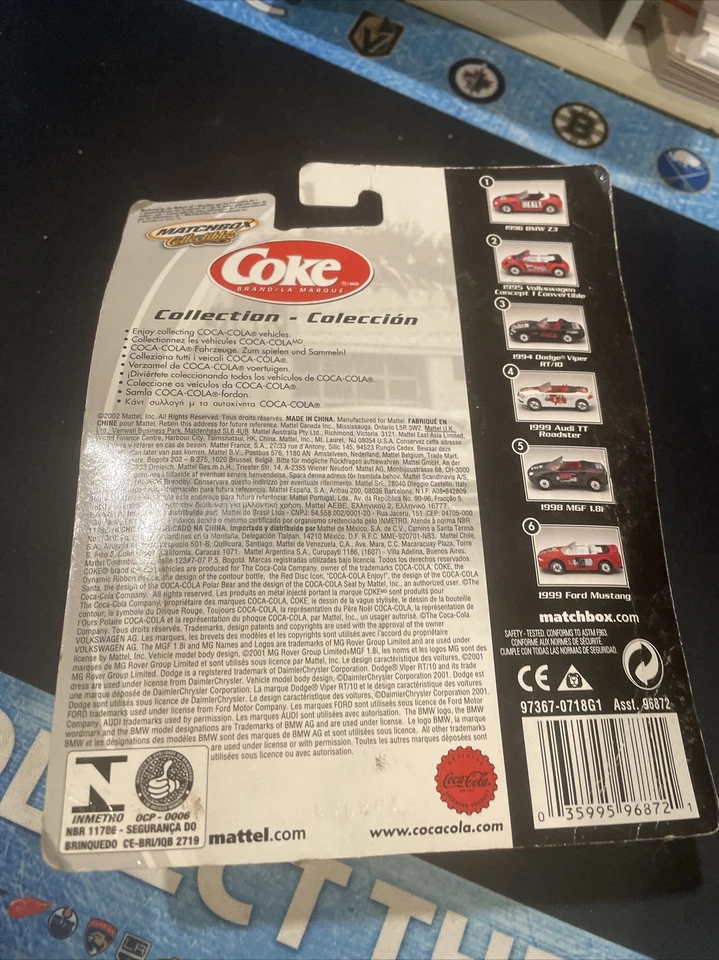 Matchbox 1:64 Scale Coca-Cola Series AUDI TT ROADSTER - Image 3 of 3