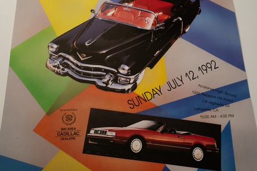 Concours d'Elegance Poster (PSTR-21) de Lafayette (JSF6) Classic Car Show 1992 - Picture 3 of 9