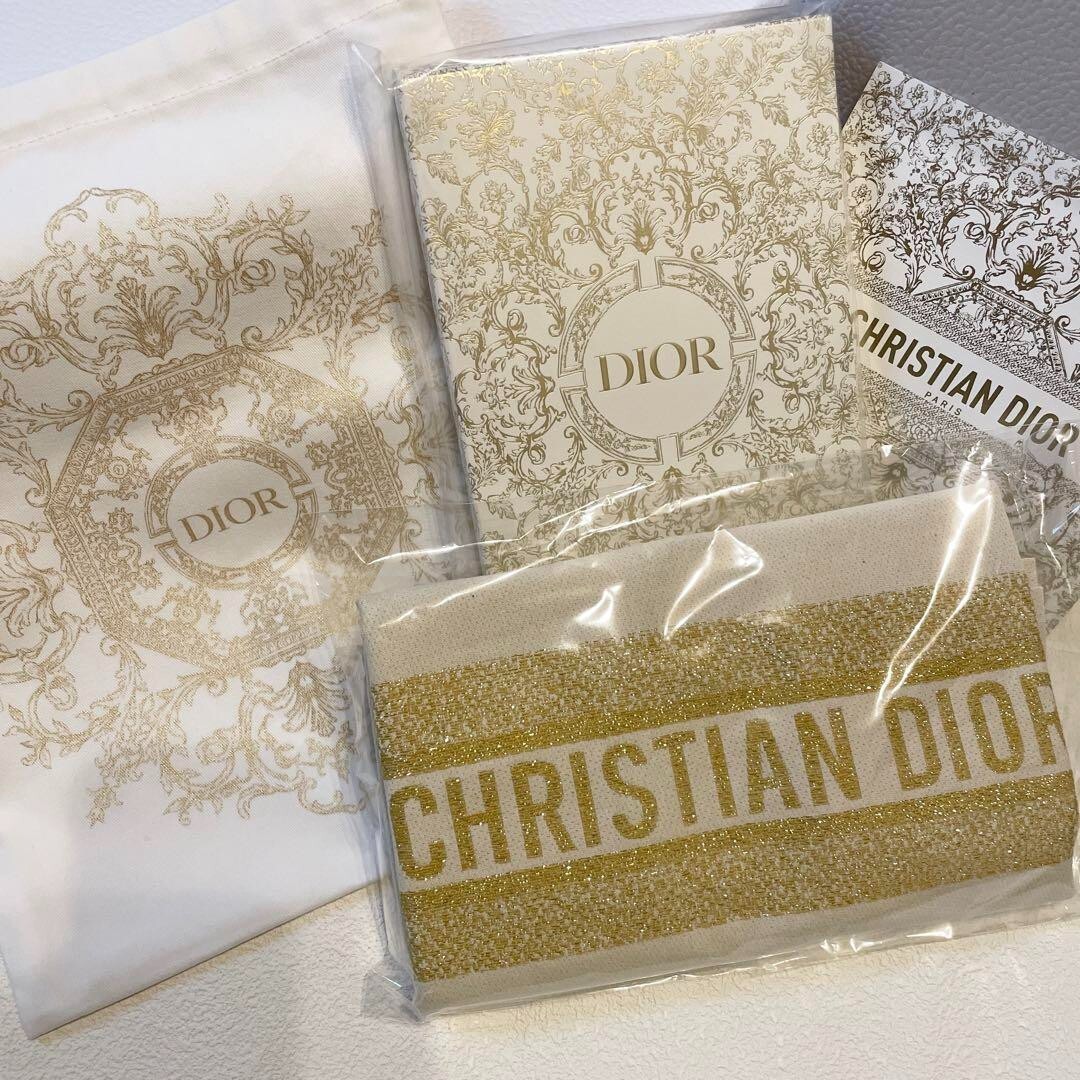 Dior 2023 Holiday X'mas Christmas Tote Bag Notebook Pouch Dior 2023 Holiday X'mas Christmas Tote Bag Notebook Pouch