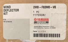 Genuine Yamaha Part Wolverine Wind Deflector Kit 2MB-F83M0-V0 New