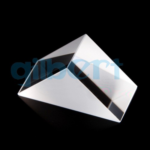 Lente prismas triangulares Lsosceles ángulo recto K9 prismas de vidrio prismas ópticos de 30x30x20 mm - Imagen 4 de 6