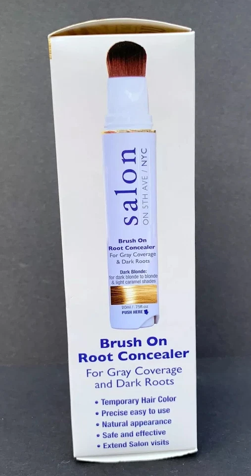 Corrector de raíz Salon on 5th Ave NYC rubio oscuro 40+ aplicaciones Foto 2 de 4