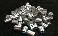 1/8 ALUMINUM DOUBLE FERRULES TRAPPING SNARES COYTOTE SURVIVAL SNARES