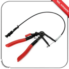 24''CABLE WIRE HOSE CLAMP PLIERS CAR REPAIRS REMOVING TOOLS LONG REACH FLEXIBLE