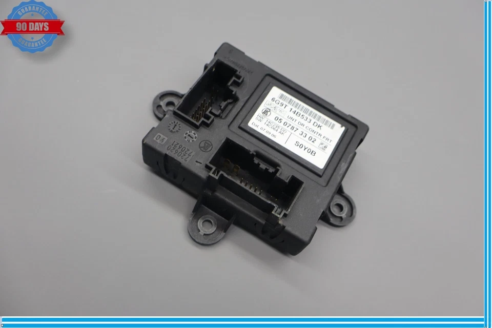 07-15 Jaguar XK XKR dianteiro esquerdo driver lateral porta módulo unidade ECU fabricante de equipamento original - Imagem 2 de 4