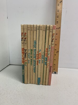 Lot of 11 Dr Seuss Books - Beginner Books -Hardcover Used See Details