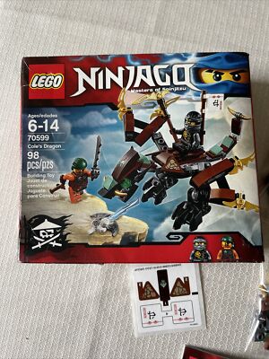 LEGO Ninjago Cole's Dragon ( 70599 ) Open Box 673419247658| eBay