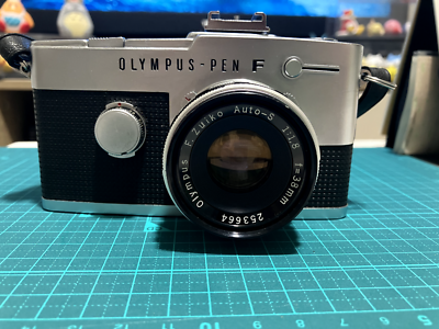 EXC+5】 OLYMPUS PEN FV Half Frame Film Camera F.Zuiko 38mm EXC+5】 OLYMPUS PEN FV Half Frame Film Camera F.Zuiko 38mm