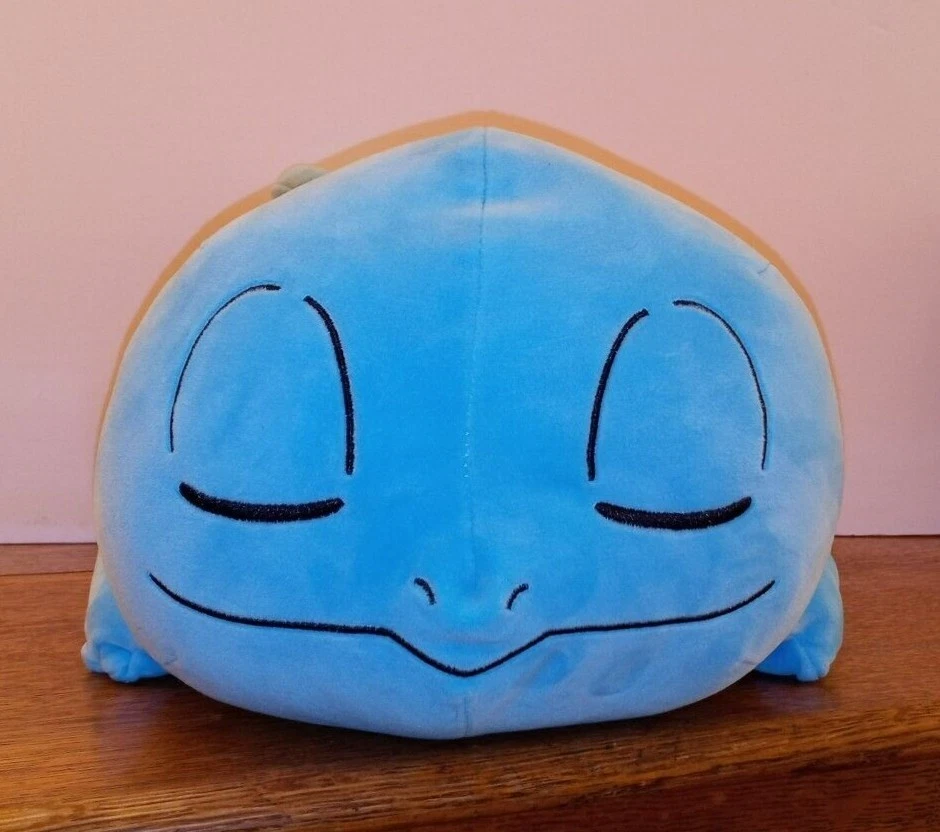 TTO Jumbo 22" Dormir Squirtle Pokemon Almohada Básica Diversión 2022 Peluche Mimoso Foto 2 de 4