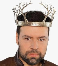 Golden Branch Crown - Royalty - Deluxe Costume Accessory - One Size
