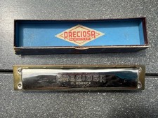 Vintage Preciosa M. Hohner Harmonica in Original Box