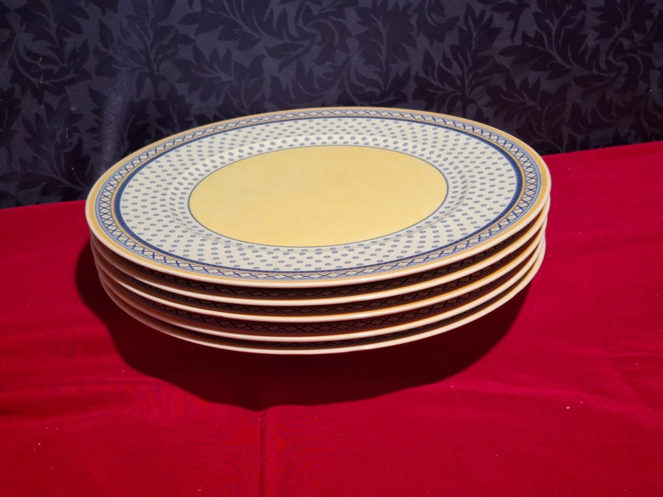 Villeroy & Boch Gallo Design Serie PEPIGNAN 5 x Platzteller ø 31 cm