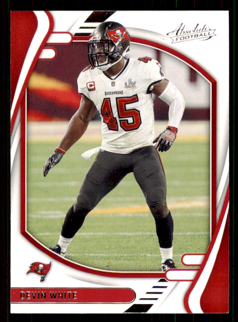 2021 Panini Absolute #100 Devin White Retail Tampa Bay Buccaneers