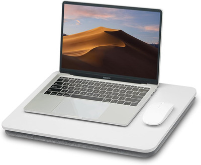 ZEAPTAC Portable Lap Laptop Desk with Pillow Cushion, Fits up to 15.6 Inch Lapto