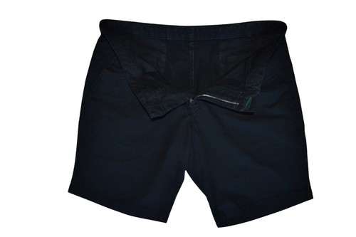 Paul Smith PS Mens Black Cotton Shorts Embroidered Zebra 34" Brand New - Picture 3 of 6