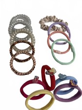 Set of 14 Assorted Hair Ties and Scrunchies