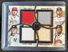 2025 Topps Museum Mookie Betts Aaron Judge Ronald Acuna Mike Trout Jersey #/20