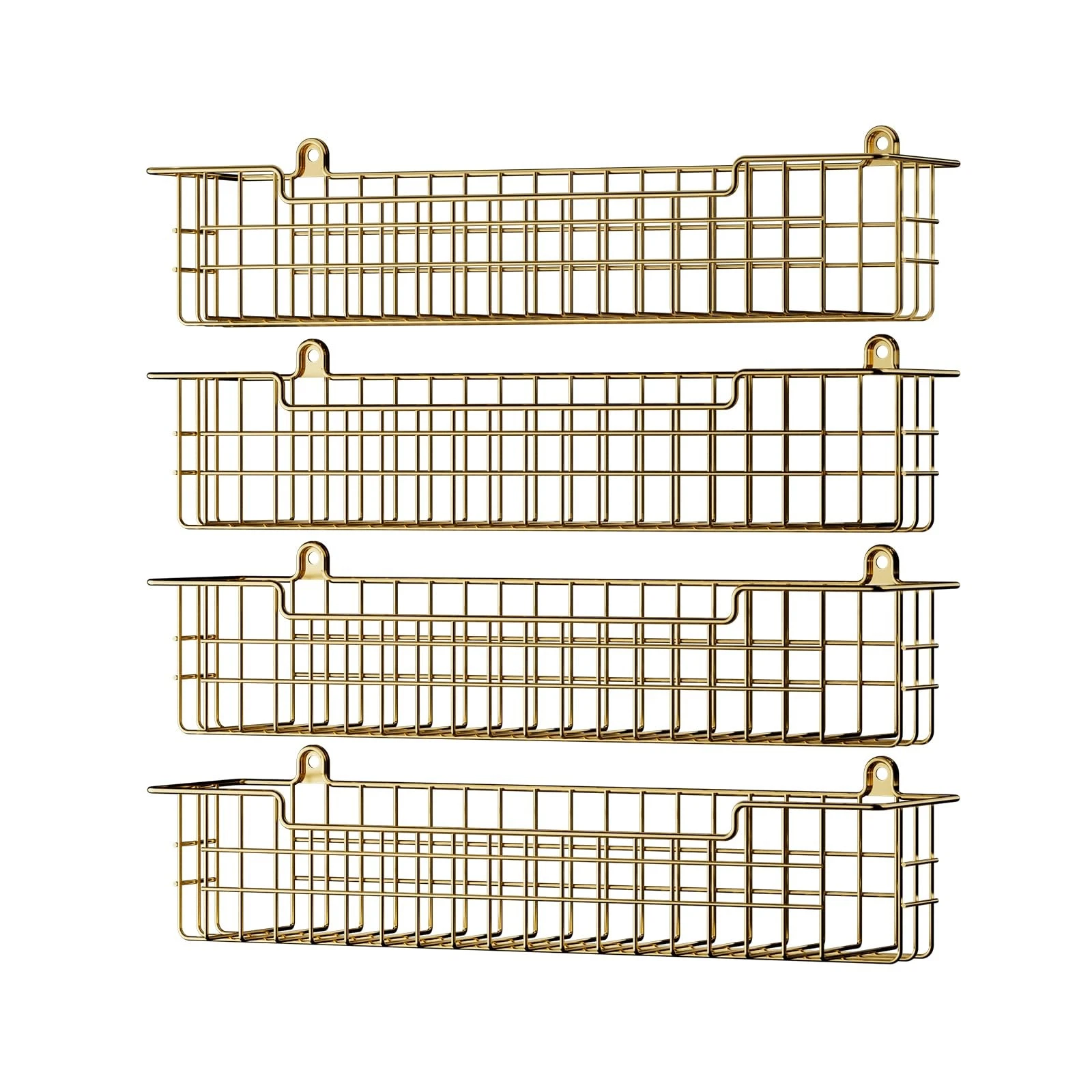 Spice Rack, 4-Pack Seasoning Organizer Wall Mount for Kitchen Storage Organiz...
Opens in a new wind