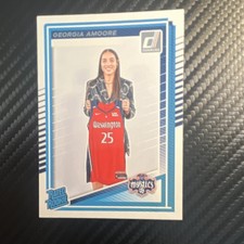 2025 Panini Donruss WNBA Georgia Amoore #96 Rated Rookie Washington Mystics