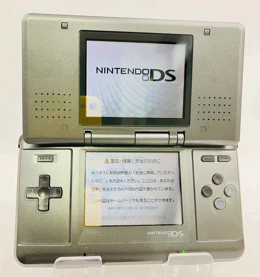 Nintendo DS First Model Graphite Black Console Set Japanese Language Only 0218 - Image 4 of 4