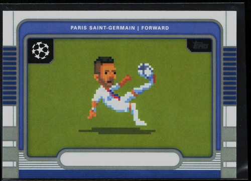 2025-26 Topps UEFA Club Competitions #8B-6 Neymar Jr 8-Bit Shots