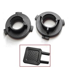 H7 LED Headlight Bulb Holder Adapter ABS 2pc 3pc Set