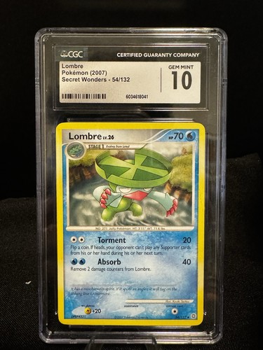 Lombre graded CGC 10 for sale on eBay