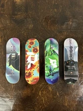 Primitive Tech Deck Lot Of 4 Fingerboard DECKS ONLY Modern Era 2012-Now