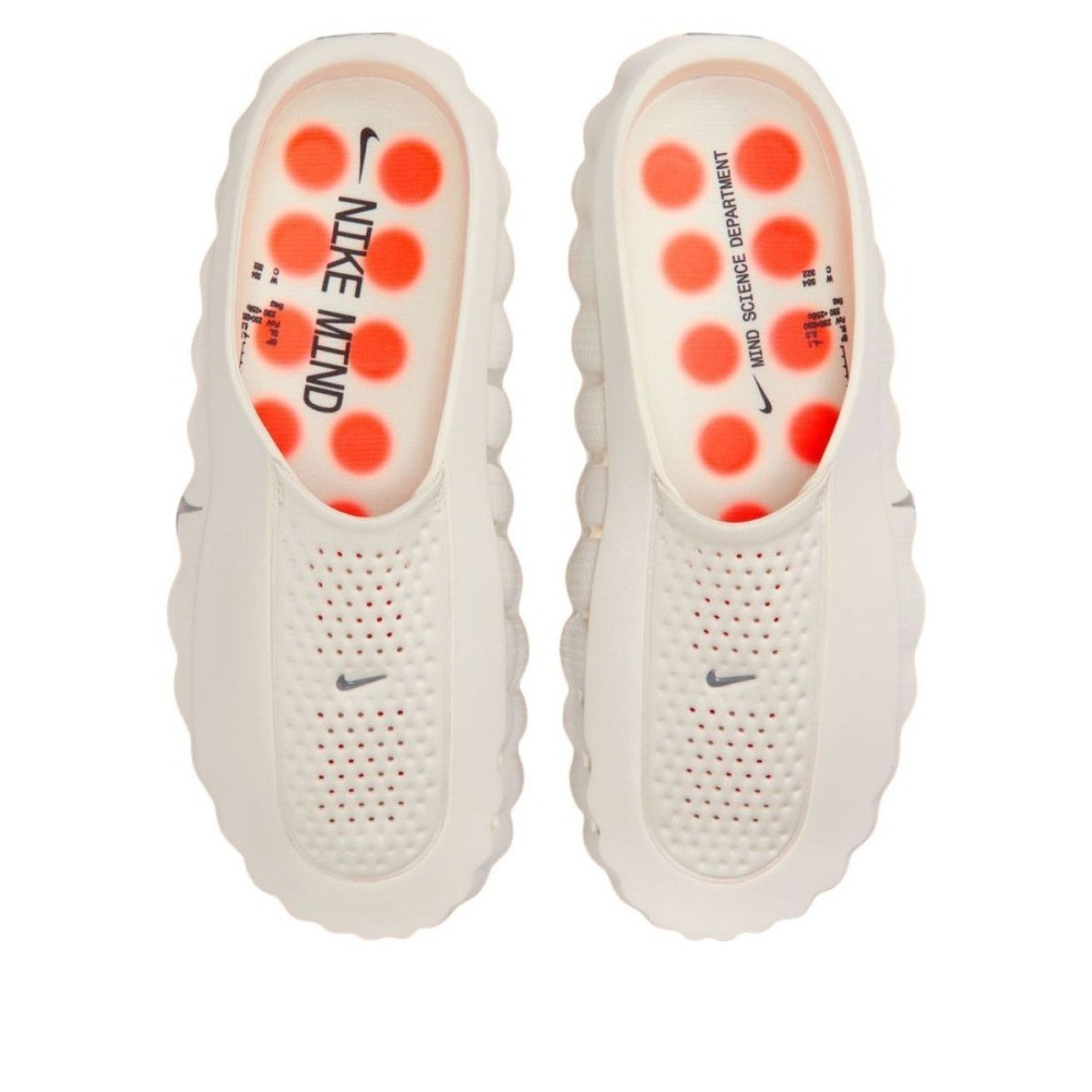 Nike Mind 001 Slipper Slide Men's Pregame Mules - Light Bone