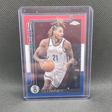 Topps Chrome Noah Clowney Brooklyn Nets #23 Basketball Trading Card 2025-26