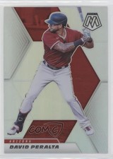 2021 Panini Mosaic Silver Prizm David Peralta #122 0nr3