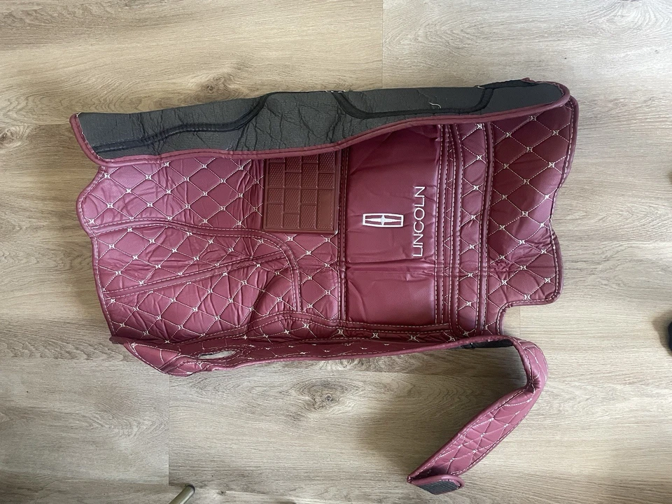 Tapetes de assoalho de carro de couro para Lincoln MKZ 2007-2020 tapetes personalizados forros de carga novos - Imagem 4 de 4