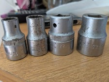 Elora Metric sockets 10 ,12, 22, 22 1/2 drive