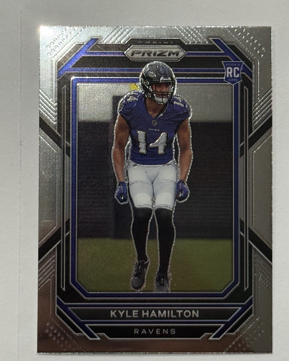 Kyle Hamilton 2022 Panini Prizm #342 Rookie Baltimore Ravens RC