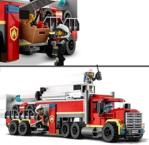 LEGO City Fire Command Base 60282 Toy Block Gift - Picture 7 of 9