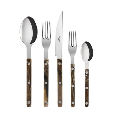 Sabre Paris - Bistrot Buffalo 20-Piece Flatware Set for 4 - Bistrot...