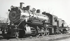 Vintage B&W Photo Steam Locomotive 310 Topeka KS Vollrath Train Picture