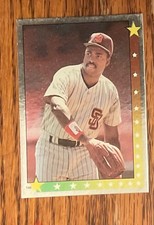 1990 Topps Stickers - Tony Gwynn AS - Andre Dawson back