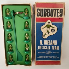 Subbuteo Northern Ireland Heavyweight HW team C500 Jubilee box Rare Green Base