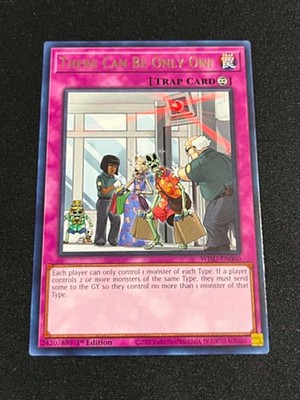 There Can Be Only One WISU-EN060 Wild Survivors 1st Edition Yugioh