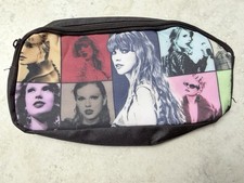 Taylor Swift Cosmetic Bag Makeup Pouch Zipper Travel Toiletry Case Fan Gift Pop