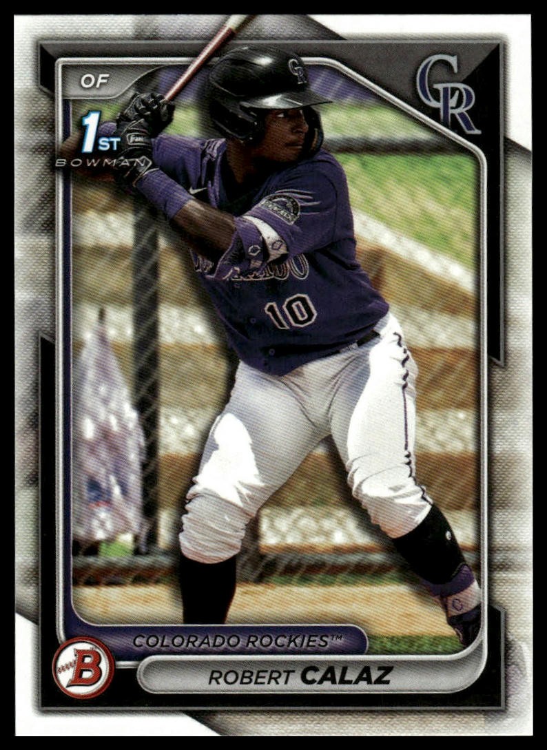 2024 Bowman #BP-131 Robert Calaz Prospects
