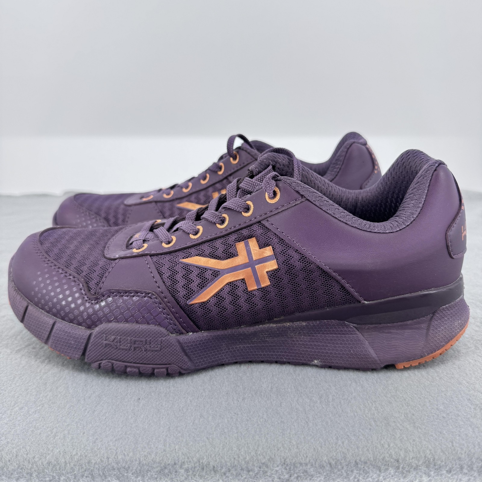 KURU Walking Shoes Womens Size 9.5 Purple Athletic Comfort Orthotic Sneakers-image