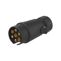 7-Poliger Pvc Stecker Mit Flachsteckeranschluss FüR Campingbedarf