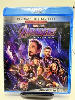 Avengers Endgame Blu-ray 2019 DVD Marvel Studios SEALED NEW Free Shipping 