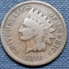 1870 Indian Head Cent 1c Better Grade #101539