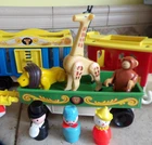 Vintage 1970'S Fisher Price Little People Play Family Circus Train #991 10 PIECE
