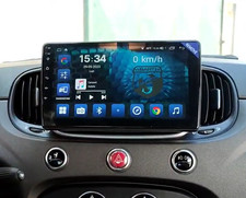 For Fiat 500 ABARTH 595 2016-2019 Head Unit Android 14 CarPlay Stereo GPS Navi